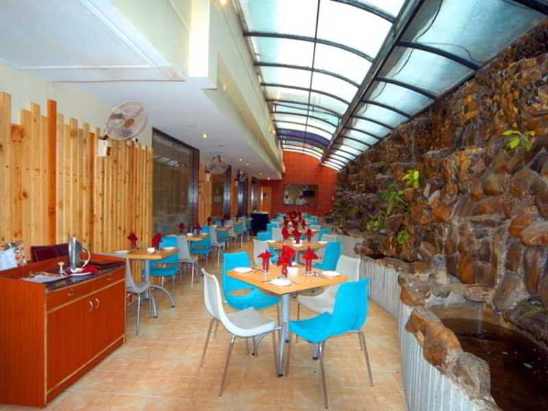 Aj International Hotel Bangalore Ristorante foto