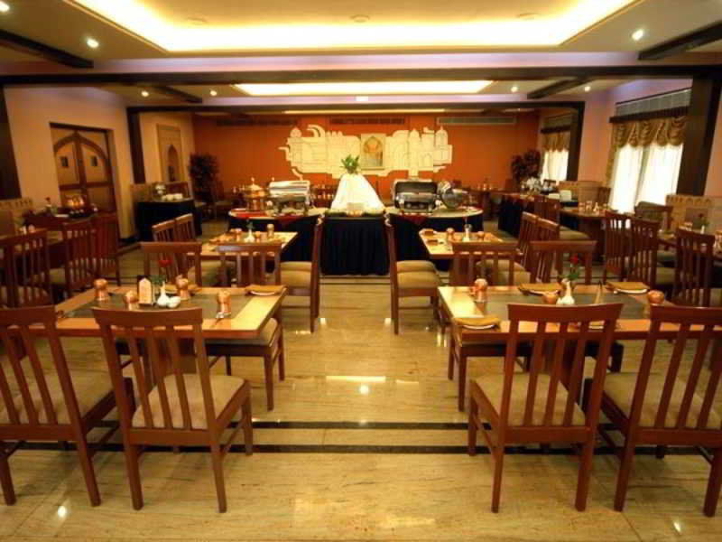 Aj International Hotel Bangalore Ristorante foto